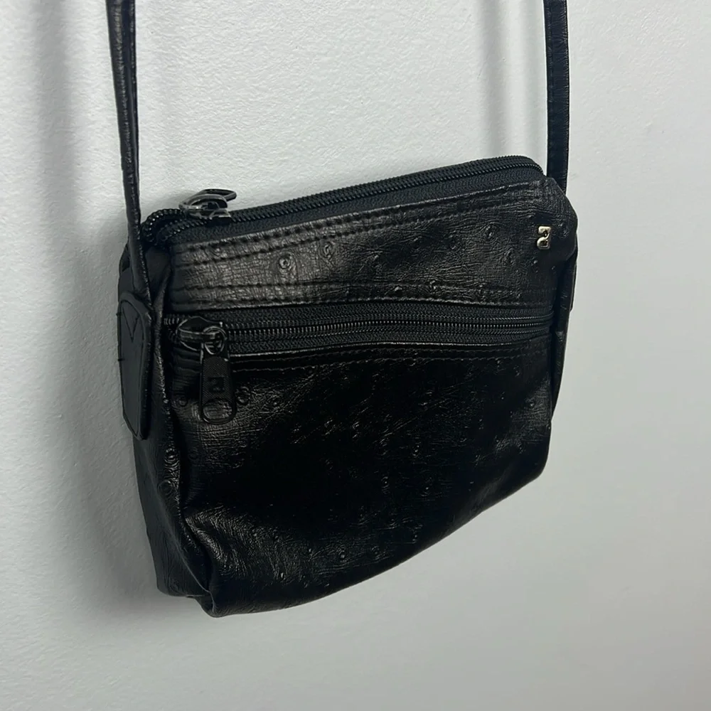 Vintage black crossbody small purse